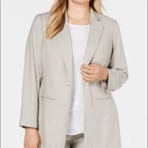 Calvin Klein One Button Blazer